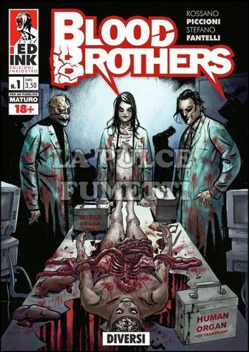 BLOOD BROTHERS # 1: DIVERSI